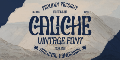 Caliche Font