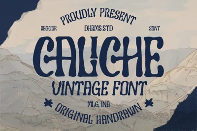 Caliche - Vintage Handdrawn Font