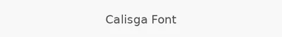 Calisga Font