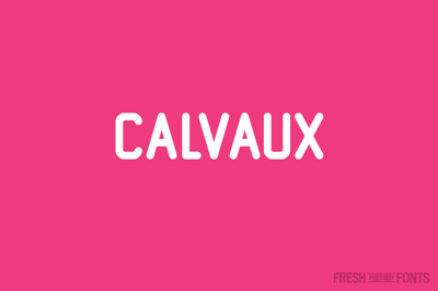 Calvaux Font Family Free Download