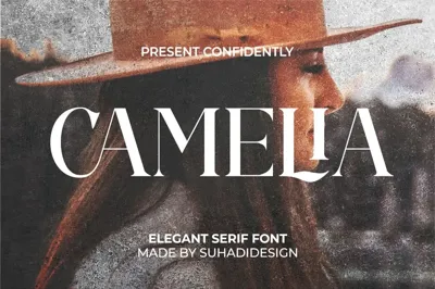 Camelia elegant serif font Free Download