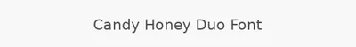 Candy Honey Duo Font