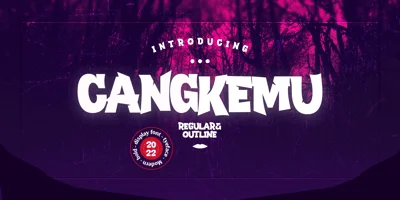 Cangkemu Font