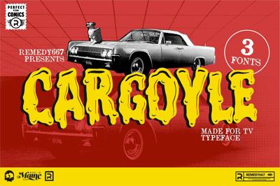 Cargoyle - Made for TV Typeface Free Download