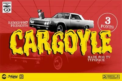 Cargoyle - Made for TV Typeface