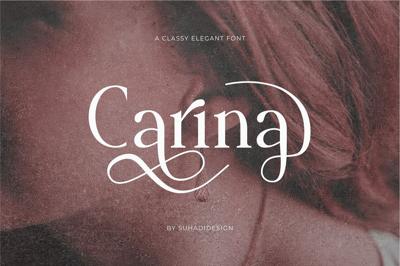 Carina classy elegant font Free Download