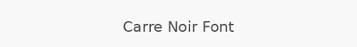 Carre Noir Font