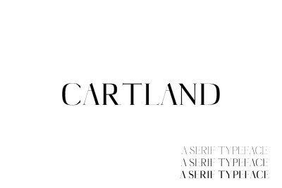 Cartland Serif 3 Font Family Pack