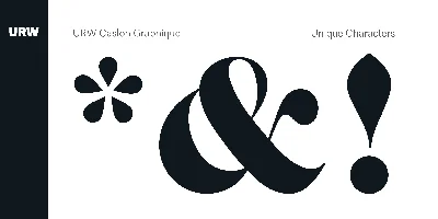 Caslon Graphique Font