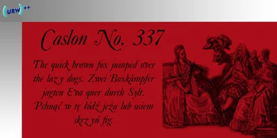 Caslon No337 Font