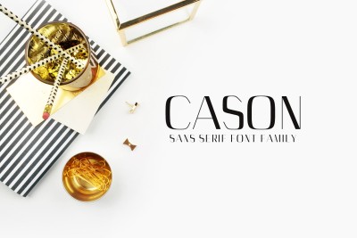 Cason Sans Serif 5 Font Family