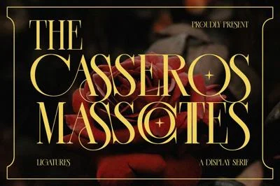 CASSEROS MASSCOTTES Elegant Serif Font