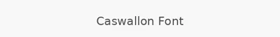 Caswallon Font