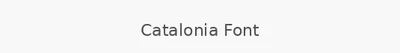 Catalonia Font