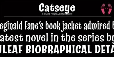 Catseye Font