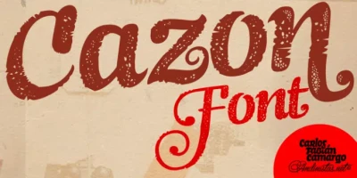 Cazon Font Free Download