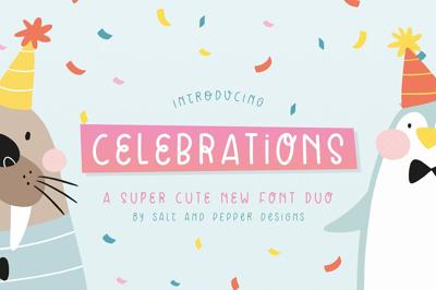 Celebrations Font Duo Free Download