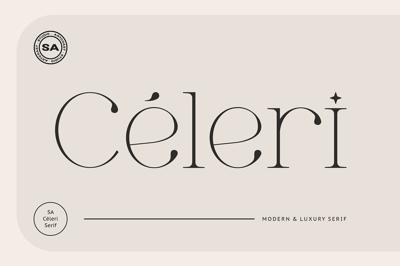 Céleri - Modern Serif Free Download