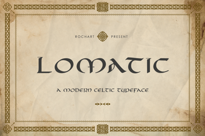 Celtic Typeface || Lomatic Free Download