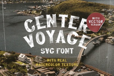 Center Voyage Font