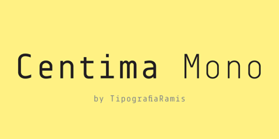 Centima Mono Free Download