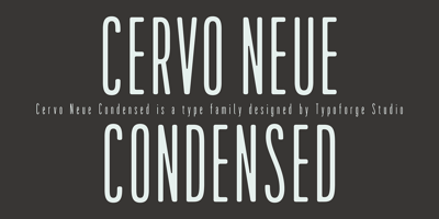 Cervo Neue Condensed Free Download