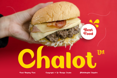 Chalot - Food Font