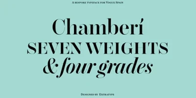 Chamberi Font Family