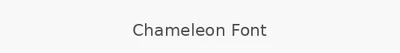 Chameleon Font