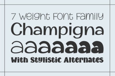 Champigna Font