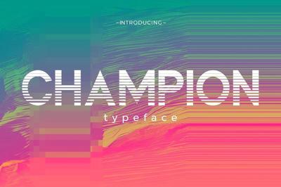 Champion Typeface Free Download