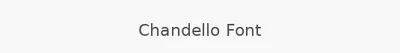 Chandello Font