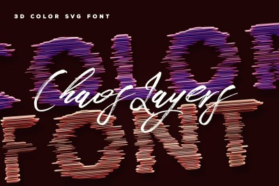 Chaos Layers Color Font