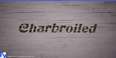 Charbroiled Font