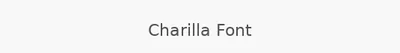 Charilla Font