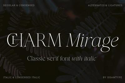 CHARM Mirage – Classic Serif Font Free Download