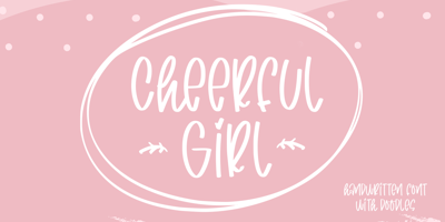 Cheerful Girl Free Download