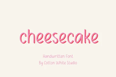 Cheesecake Font