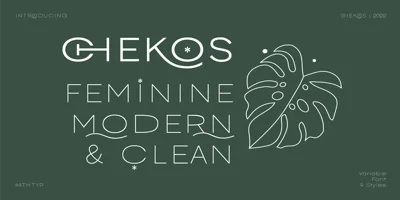 Chekos Font