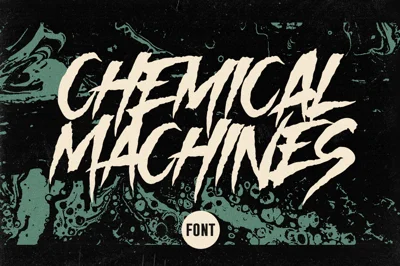 Chemical Machines - Horror Font