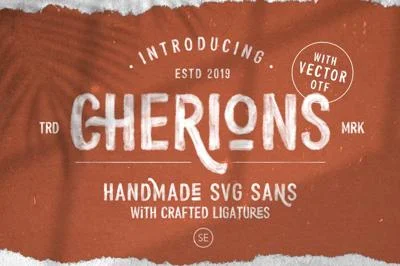 Cherions - SVG Sans (30% OFF) Font