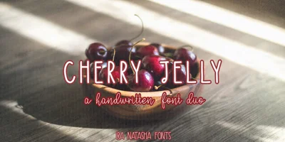 Cherry Jelly Font