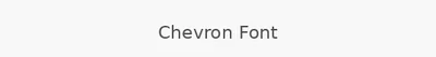 Chevron Font