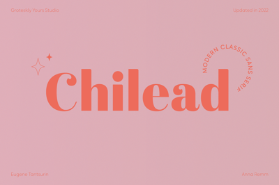 Chilead — Classic Sans Serif Font Free Download