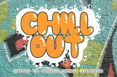 CHILLOUT - Display Font Free Download