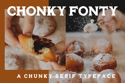 Chonky Fonty | A chunky display