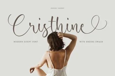 Christine - Modern Script Font