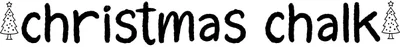 Christmas Chalk Font