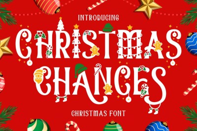 Christmas Chances - Christmas Font Theme