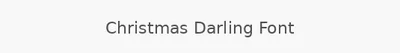 Christmas Darling Font